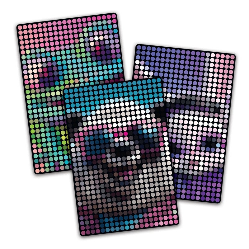 Make It Real - Stamp To Reveal 3 Pack (DJ Bunny, Frog Princess, Chillin Panda) 1811 Pieces - 1473 - Image 4
